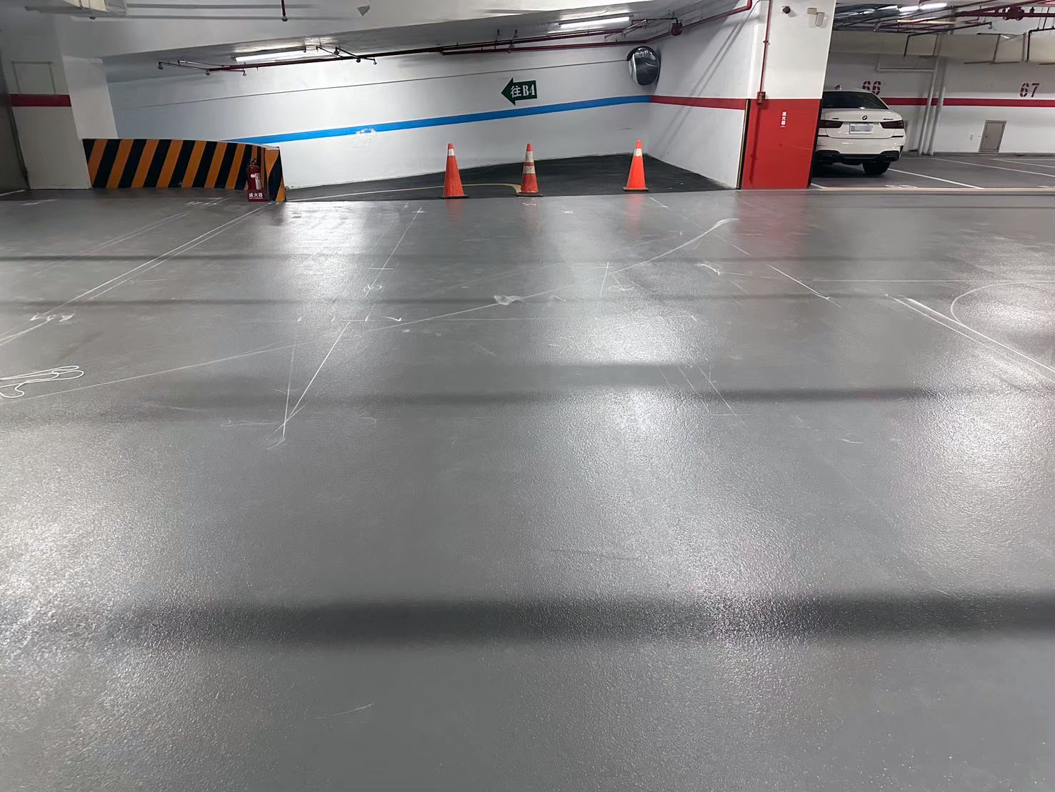 力峒室內裝修工程-統一證券 總行大樓地下3樓停車場